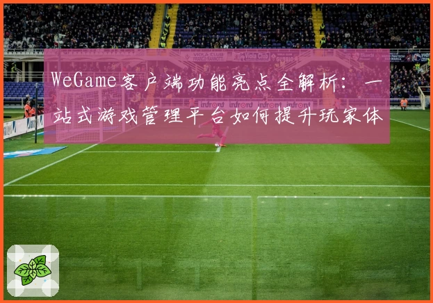 WeGame客户端功能亮点全解析：一站式游戏管理平台如何提升玩家体验